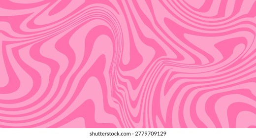 Pink marble acrylic seamless pattern, ice cream texture, watercolor marble background. 1970s trippy seamless pattern.