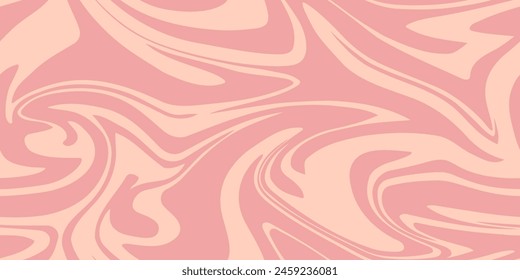 Pink marble acrylic swirl seamless pattern, ice cream texture, watercolor marble background. 