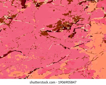 Pink marble texture background design 
