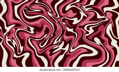 pink marble texture liquid abstract background vector