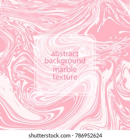 Pink Marble texture for poster, brochure, invitation, cover, catalog. Vector illustration