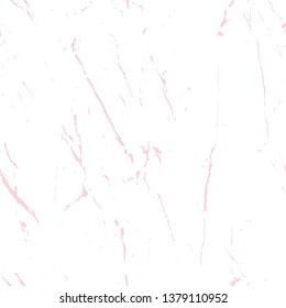 Pink marble texture. Seamless pattern. Vector Abstract stone background. Texture for your design, postcard, invitation, fabric, card and others. Convenient to use, infinite in any direction.
