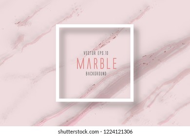 Pink marble texture, Vector pattern background.