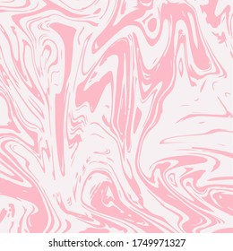 Pink Marble Texture Vector Square Paint Wash Background. Liquid Paint Suminagashi Trendy Pattern for Invitation Cards, Banners, Corporate Identity. Hipster Stone Marble Texture, Fading Painting Splash