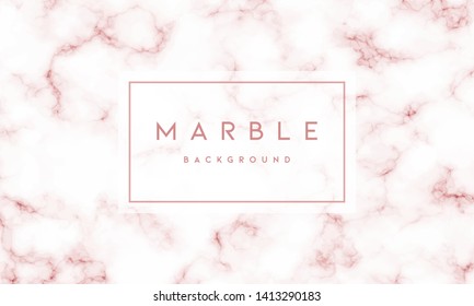 Pink marble textured background - vector