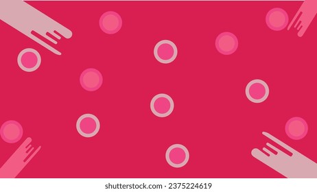 a pink and maroon background with a diagonal stripe pattern