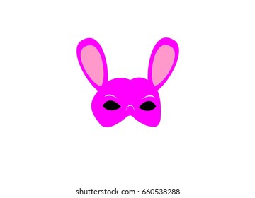 Pink mask Icon