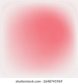 Pink mesh gradient circle. Abstract soft blur design on white background. Vector