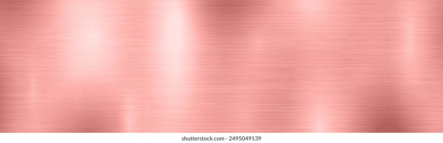 Pink metal background texture, metal wide textured plate brushed gradient
