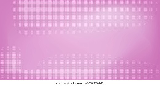 Pink Minimal Abstract Background with Halftone Pattern Design Artwork