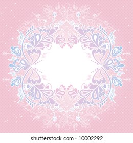 pink  modern background, vector illustration