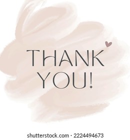 Pink Modern Thank You Design