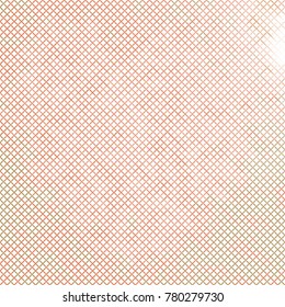 Pink mosaic tile with different ornament shapes. Monochrome background for paper, wallpaper, print, background. Stylish seamless pink mosaic tile. Ornamental