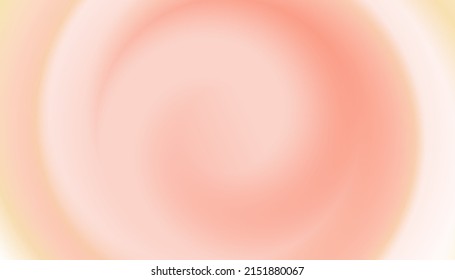 Pink Mousse, Smooth Whirlpool. Liquid Cream Pattern. Vortex Fluid, Twisted Background. Whipped Cream Banner