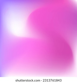 Pink Multicolor Blurred Vibrant Dynamic Background. Neon Wavy Vivid Colorful Sky Gradient Backdrop. Bright Cold Fluid Curve Smooth Surface. Liquid Pastel Light Water Color Swirl Gradient Mesh.