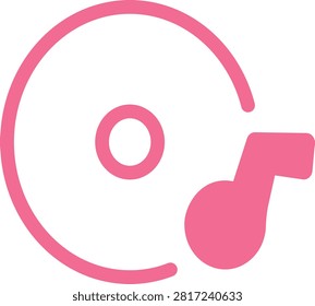 Pink music compact disc audio album
