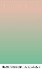 Pink to muted sage green abstract gradient background.