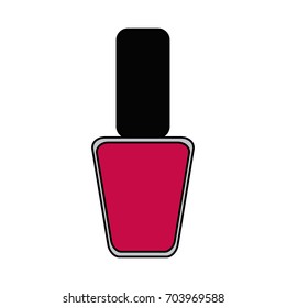 pink nail polish icon image 