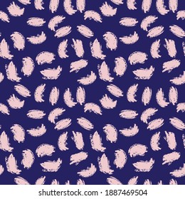 Pink Navy Animal Leopard Seamless Pattern Background for fashion textiles, graphics and crafts