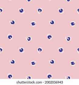 Pink Navy Animal Leopard Seamless Pattern Background for fashion textiles, graphics and crafts