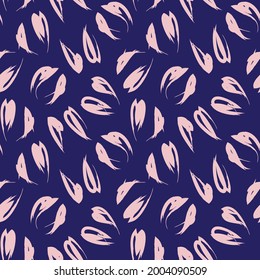 Pink Navy Animal Leopard Seamless Pattern Background for fashion textiles, graphics and crafts