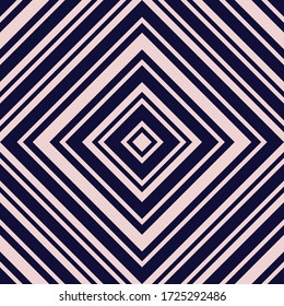 Pink and navy Argyle diagonal striped seamless pattern background suitable for fashion textiles, graphics