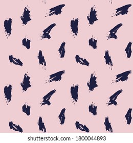 Pink Navy Brush Stroke Camouflage abstract seamless pattern background suitable for fashion textiles, graphics