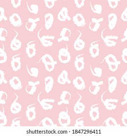 Pink Navy Brush stroke fur pattern design for fashion prints, homeware, graphics, backgrounds