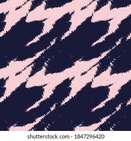 Pink Navy Brush stroke fur pattern design for fashion prints, homeware, graphics, backgrounds