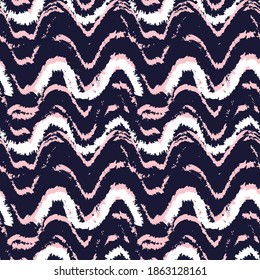 Pink Navy Brush stroke fur pattern design for fashion prints, homeware, graphics, backgrounds