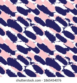 Diseño de patrón de piel de pincel de la marina rosada para impresiones de moda, artículos para tareas domésticas, gráficos, fondos