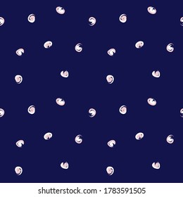 Fondo de patrón de pincel de la marina rosa adecuado para impresiones de moda, gráficos, fondos