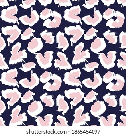 Pink Navy Brush strokes pattern background suitable for fashion prints, graphics, backgrounds