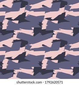 Pink Navy Camouflage abstract seamless pattern background suitable for fashion textiles, graphics