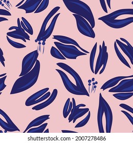 Antecedentes de patrón sin costura de la Marina Rosa Floral para textiles de moda, gráficos, antecedentes y artesanías