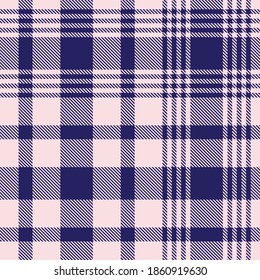 Pink Navy Glen Plaid seamless pattern suitable for fashion textiles and graphics