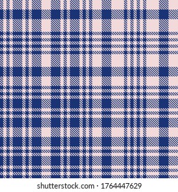 Pink Navy Glen Plaid textured seamless pattern suitable for fashion textiles and graphics