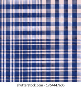 Glen Plaid de la Armada Rosa Tapa texturado a la perfección adecuado para textiles y gráficos de moda