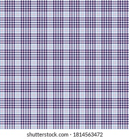 Pink Navy Glen Plaid textured seamless pattern suitable for fashion textiles and graphics