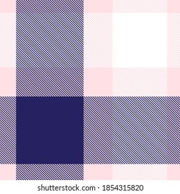 Pink Navy Glen Plaid textured seamless pattern suitable for fashion textiles and graphics