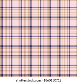 Pink Navy Glen Plaid textured seamless pattern suitable for fashion textiles and graphics