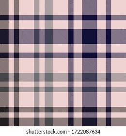 Pink and navy Plaid, checkered, tartan seamless pattern suitable for fashion textiles and graphics