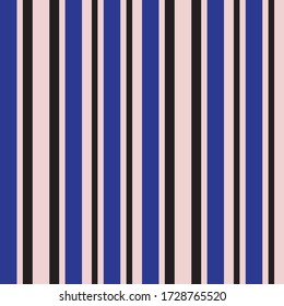Pink and Navy vertical striped seamless pattern background suitable for fashion textiles, graphics