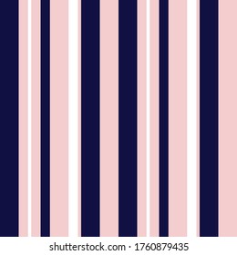 Fondo de patrón de rayas verticales rosadas y navales adecuado para textiles de moda, gráficos