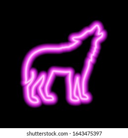 Neon Wolf Images, Stock Photos & Vectors | Shutterstock