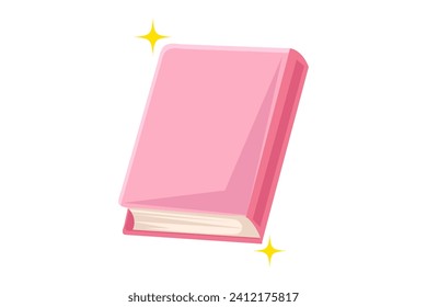 Pink Notebook Decor Sticker Design