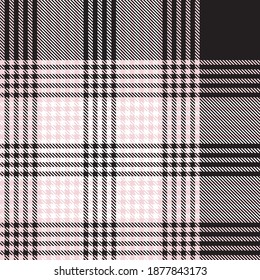 Pink Ombre Plaid textured seamless pattern suitable for fashion textiles and graphics