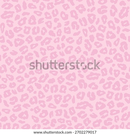 pink on pink seamless leopard print pattern