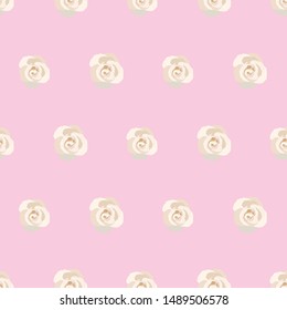 pink one Eucalyptus Rose Collection seamless stock