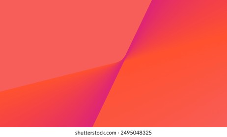 Pink orange color abstract wave background. Abstract plasma background. Modern design template for web cover
